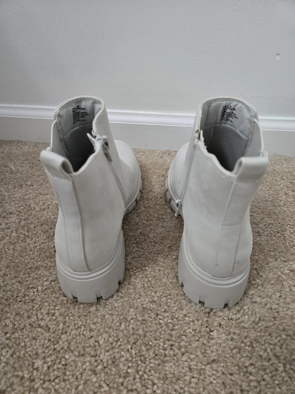 Chelsea Lug Ankle Boots - Kids Stylish Side-Zip